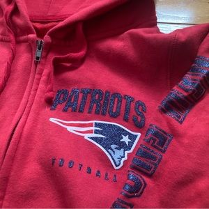 Patriots Zip Up Sweatshirt